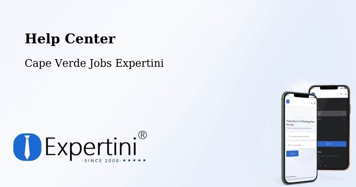 Help Center – Cape Verde - Cape Verde Jobs Expertini