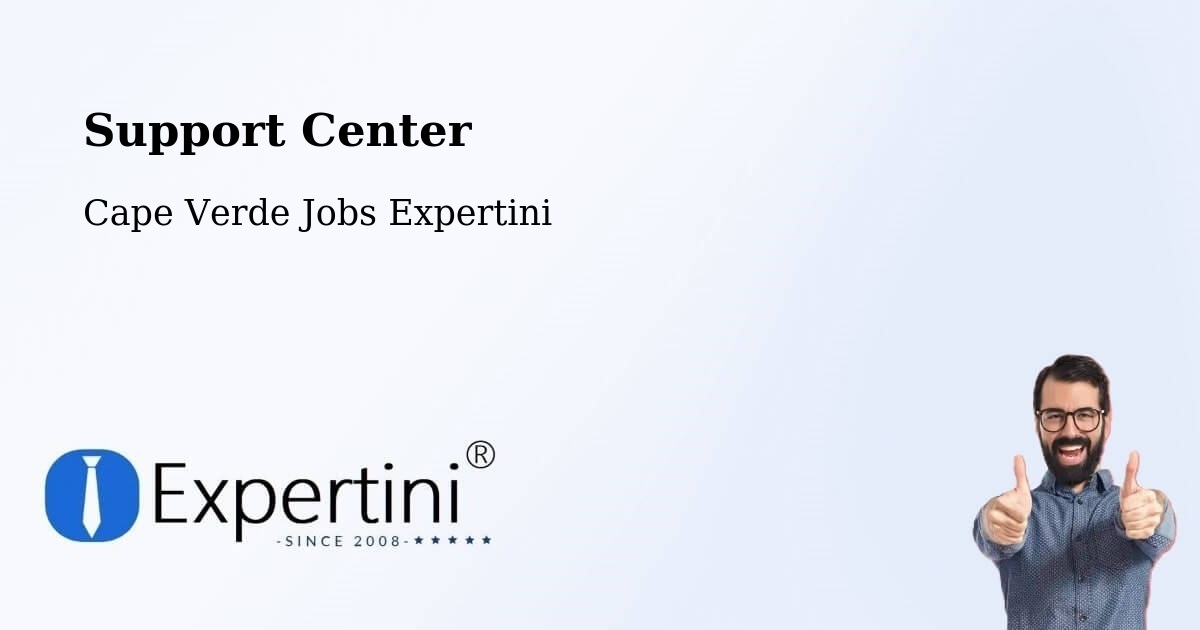Support Services – Cape Verde - Cape Verde Jobs Expertini